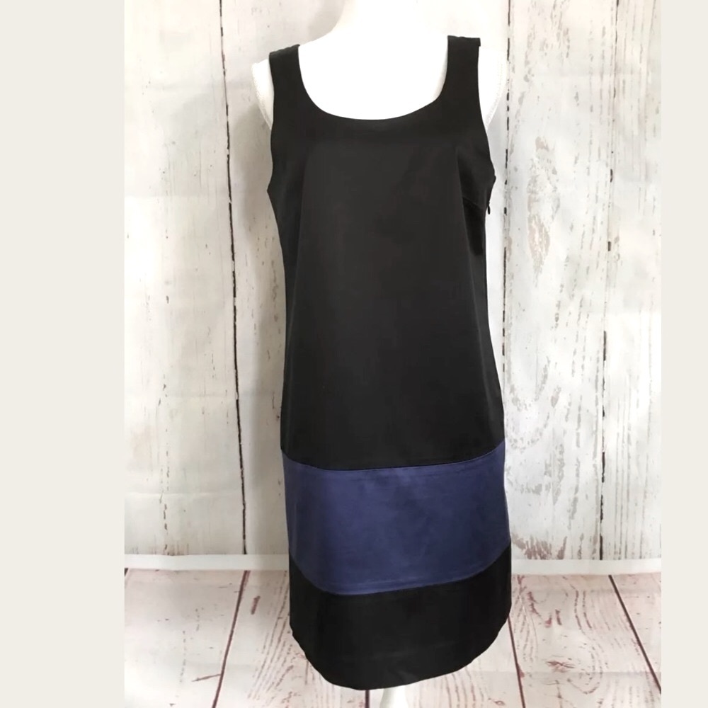 Theory Penna Black Shift Dress